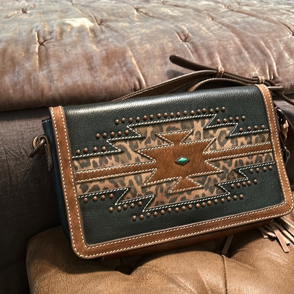 leather cross body purse